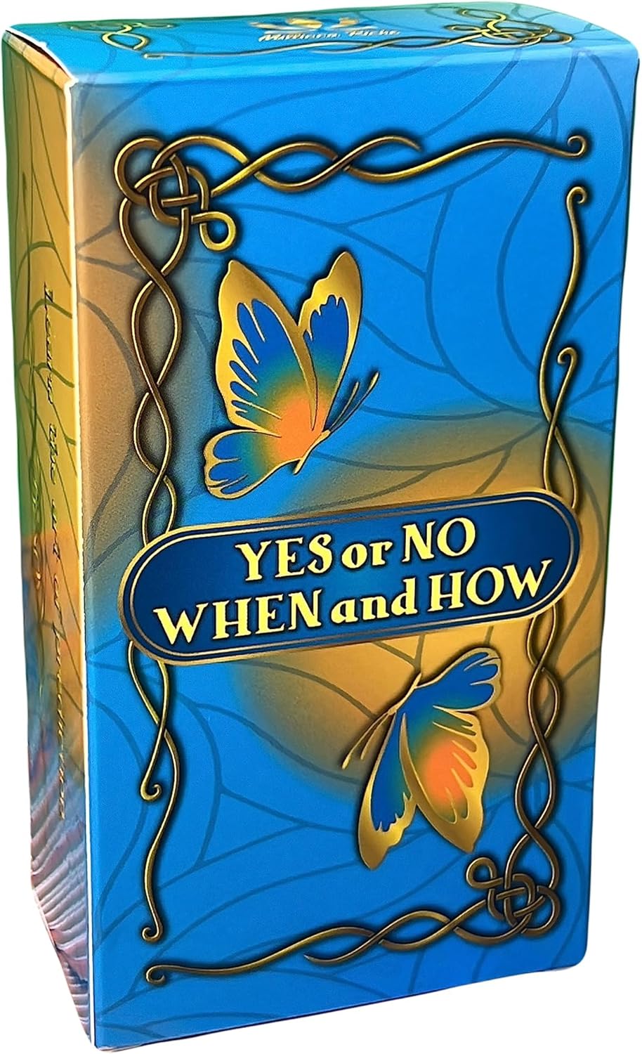 Yes or No? When and How? 2 Decks of Oracle Cards, 100 Oracle Cards for Tarot Reading, Fortune Telling Cards, Inspirational Messages, Icebreaker Cards, Fun Party Game