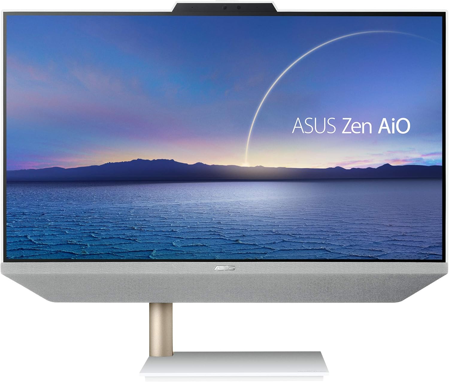 ASUS Zen AiO 24, 23.8” FHD Touchscreen Display, AMD Ryzen 7 5825U Processor, 16GB DDR4 RAM, 512GB SSD, Windows 11 Home, Kensington Lock, Wireless Keyboard and Mouse Included, White, M5401WYA-DH704T