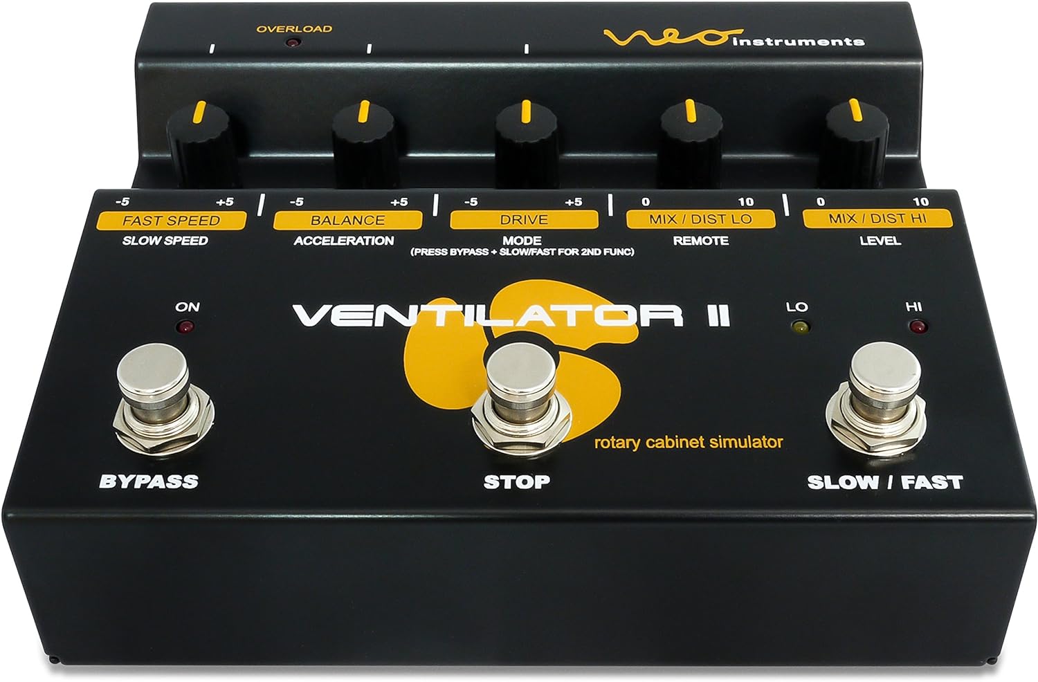 Ventilator II Rotary Speaker Simulator Pedal