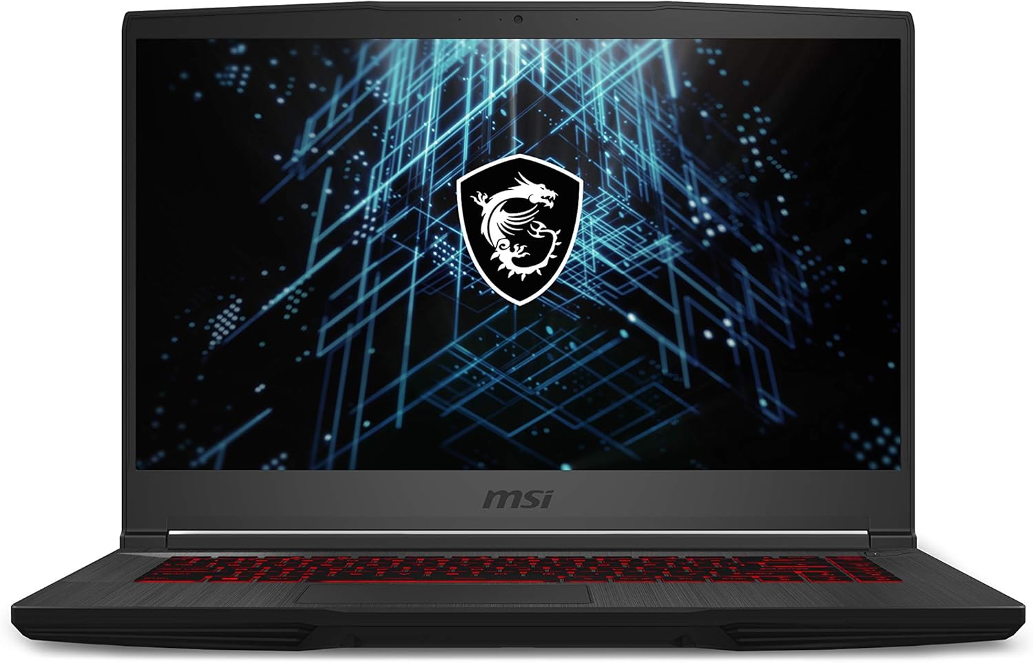 MSI GF65 Gaming Laptop: 15.6″ 144Hz FHD 1080p, Intel Core i7-10750H 6 Core, NVIDIA GeForce RTX 3060, 16GB, 512GB NVMe SSD, WiFi 6, Red Keyboard, Win 10, Black (10UE-047)