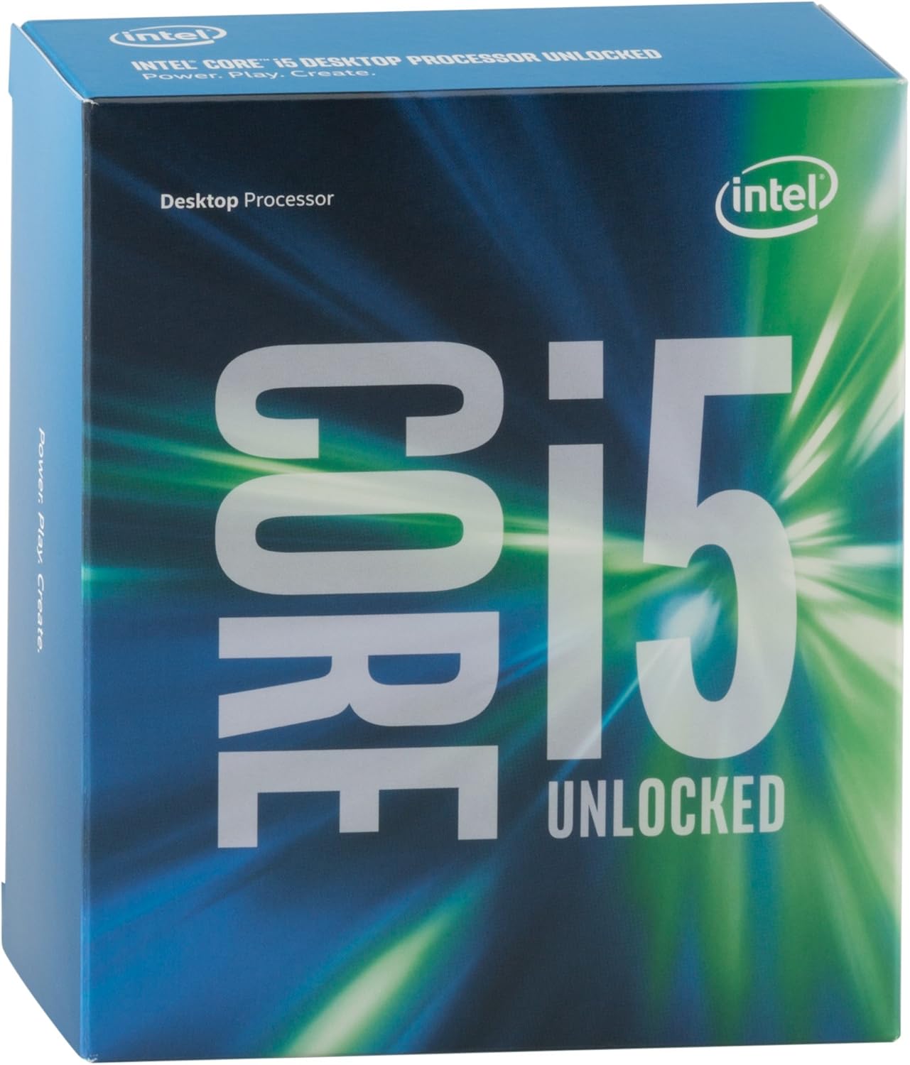 Intel BX80662I56600K Core i5 6600K 3.50 GHz Quad Core Skylake Desktop Processor, Socket LGA 1151, 6MB Cache