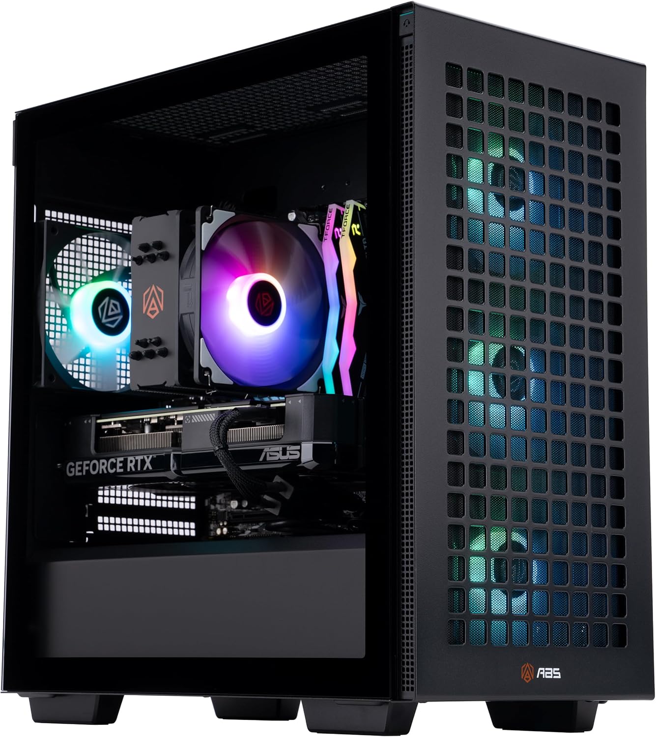 ABS Aeolian-M Aqua Gaming PC – Windows 11 Home – Intel i7 14700F – GeForce RTX 4070 Super – DLSS 3 – AI-Powered Performance – 32GB DDR5 6000MHz – 1TB M.2 NVMe SSD – AAA14700F4070S