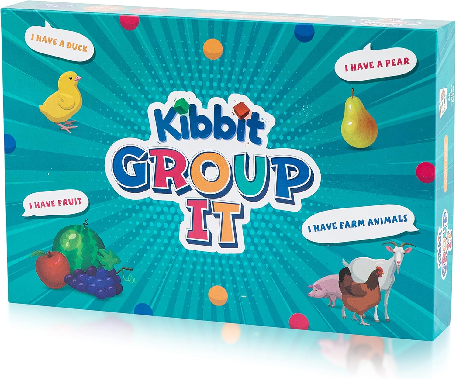 Group It- Card Game for Improving Category Recognition and Naming, Speech Therapy Tool, ABA, ESL