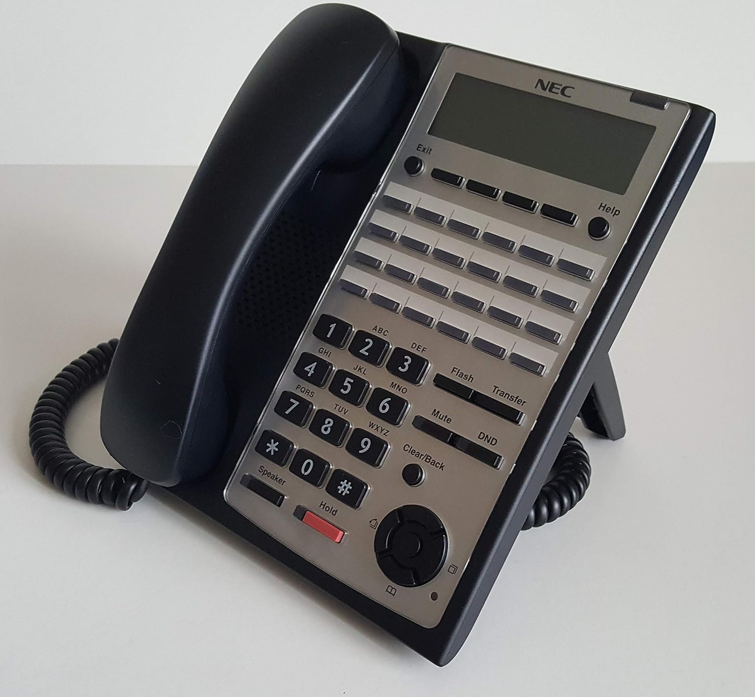 Telephone Digital 24-Button Backlit Dialpad Telephone (Black) Model Number IP4WW-24TXH-B-TEL(BK) – 1100063