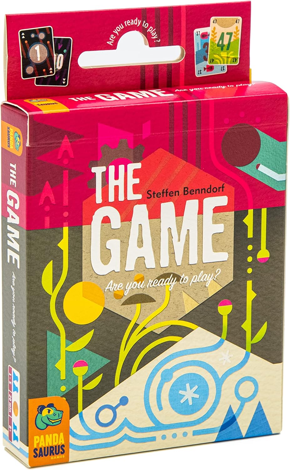 The Game Card Game – A Highly-Addictive Challenge of Teamwork and Strategy, Fun Family Game for Kids and Adults, Ages 8+, 1-5 Players, 20 Minute Playtime, Made by Pandasaurus Games