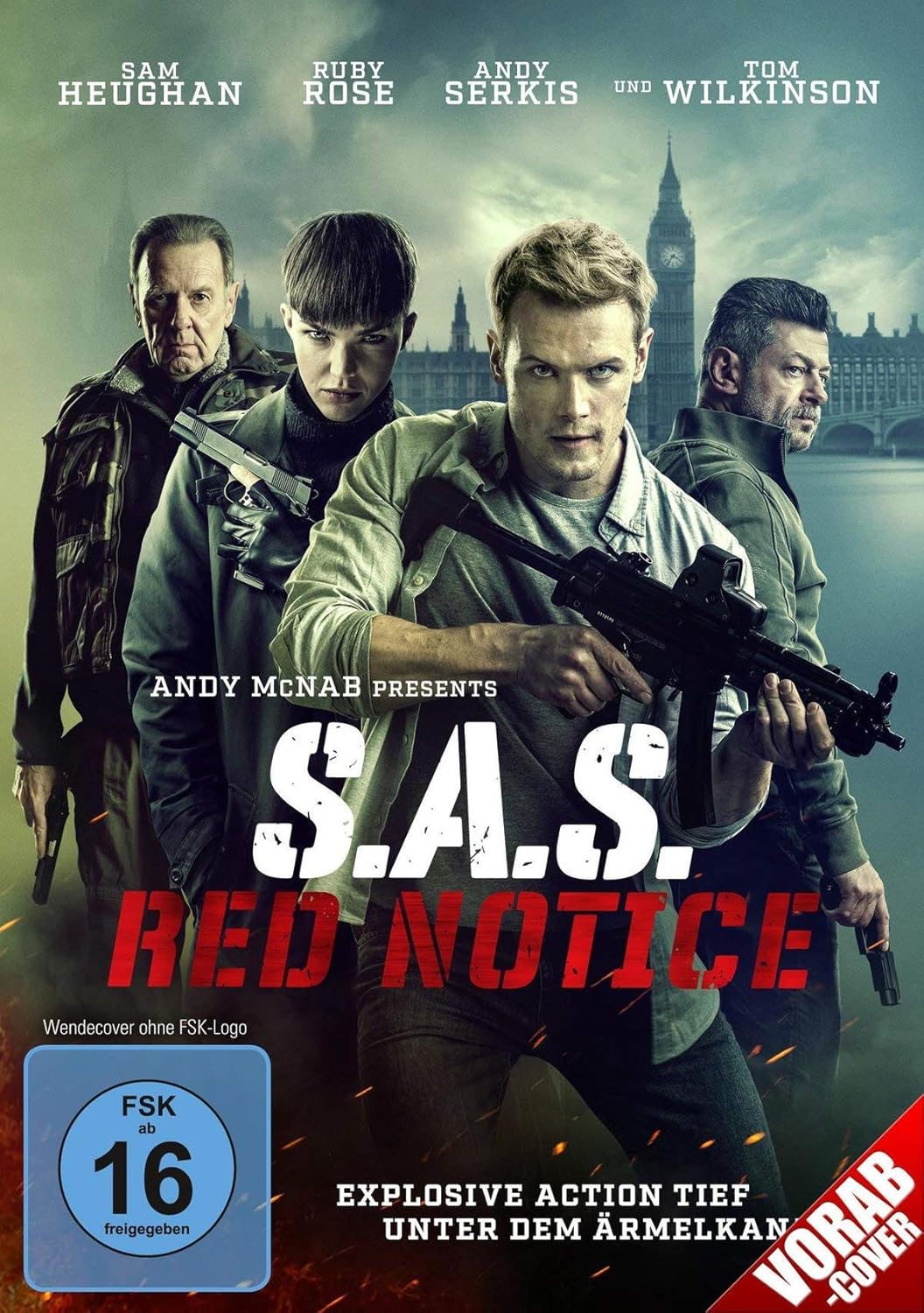 S.A.S. Red Notice, 1 DVD