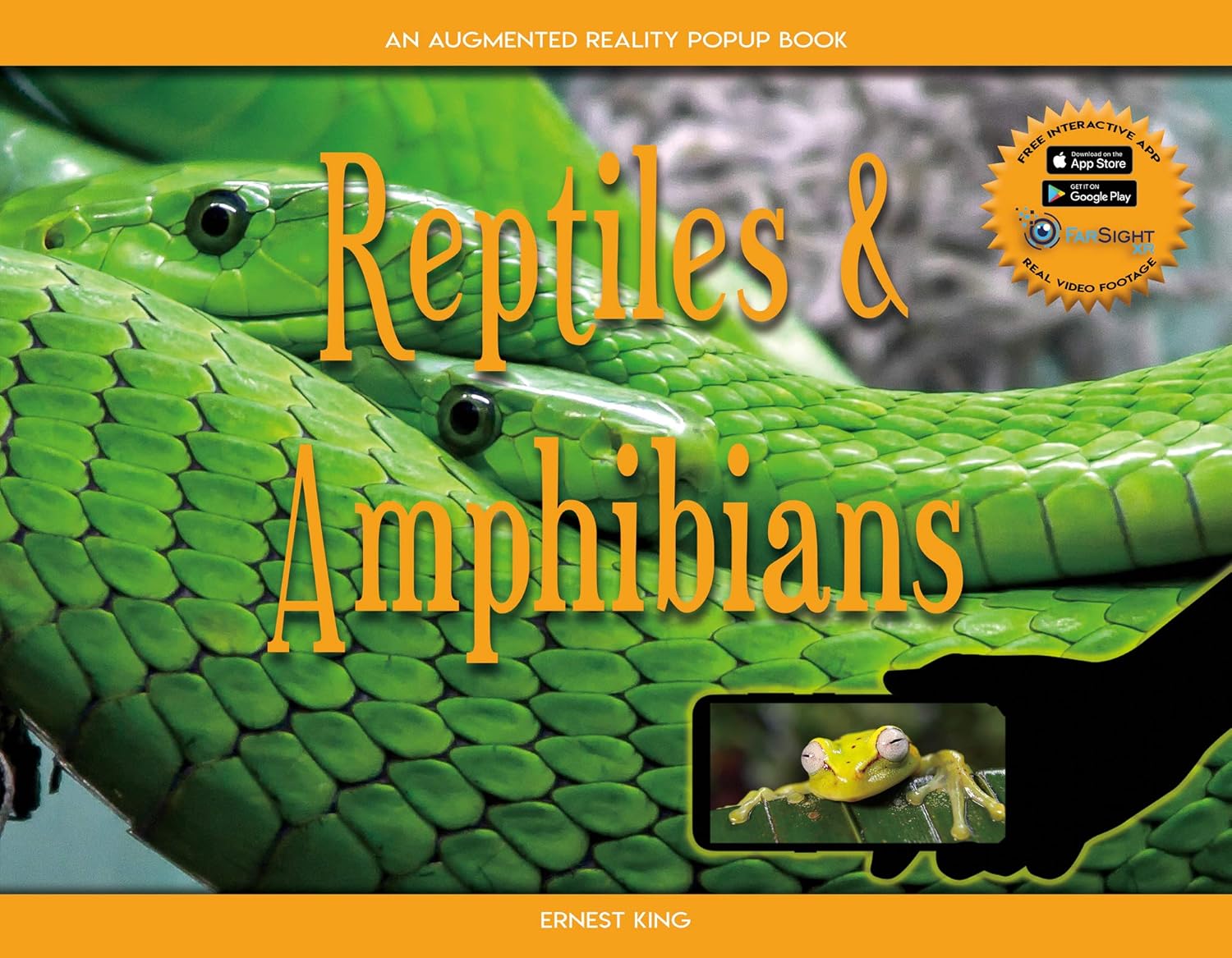 Reptiles & Amphibians: An Augmented Reality Popup Book