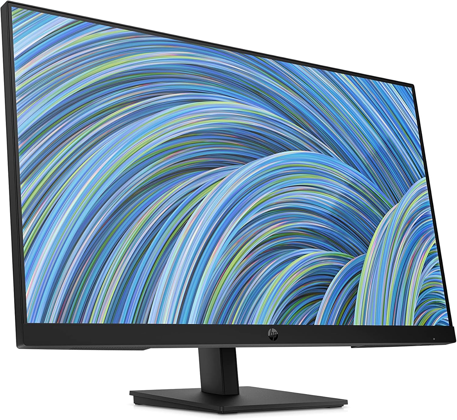 HP 27h Full HD Monitor – Diagonal – IPS Panel & 75Hz Refresh Rate – Smooth Screen – 3-Sided Micro-Edge Bezel – 100mm Height/Tilt Adjust – Built-in Dual Speakers – for Hybrid Workers,Black