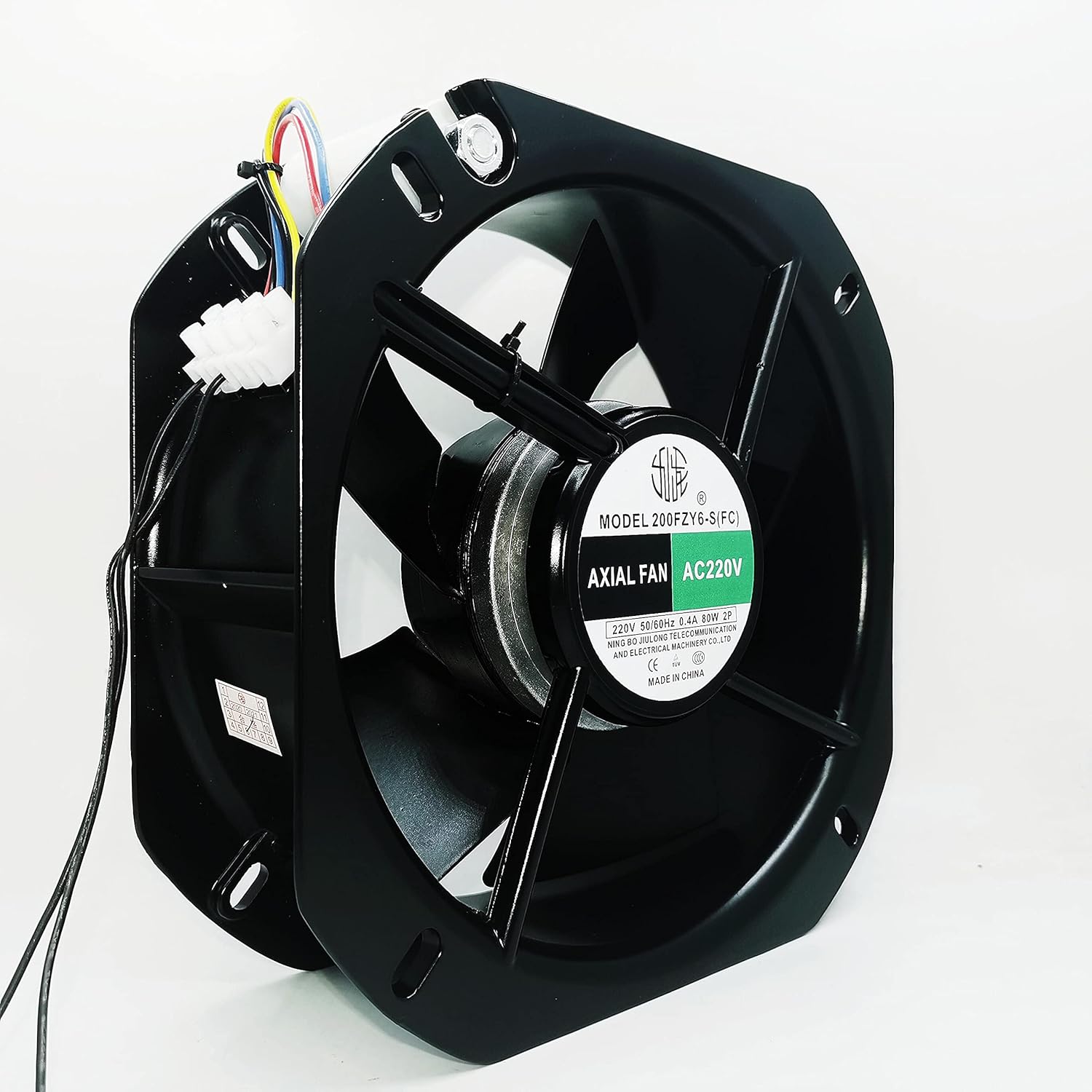 200FZY6-S (FC) AXIAL Fan AC220V 80W 0.4A 225×225×80mm Welding Machine Cooling Fan