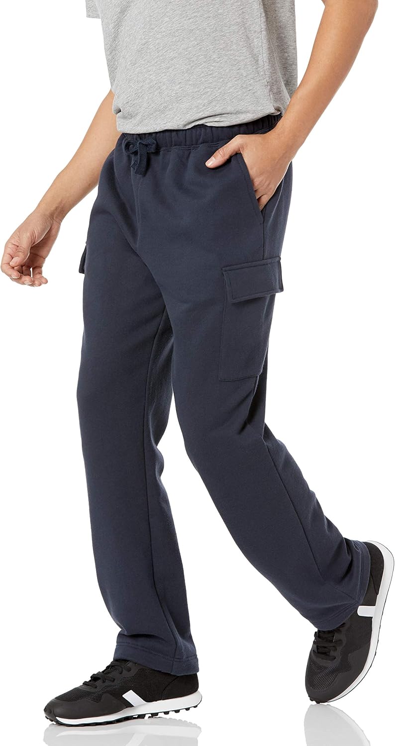 Amazon Essentials Men’s Cargo Fleece Sweatpant