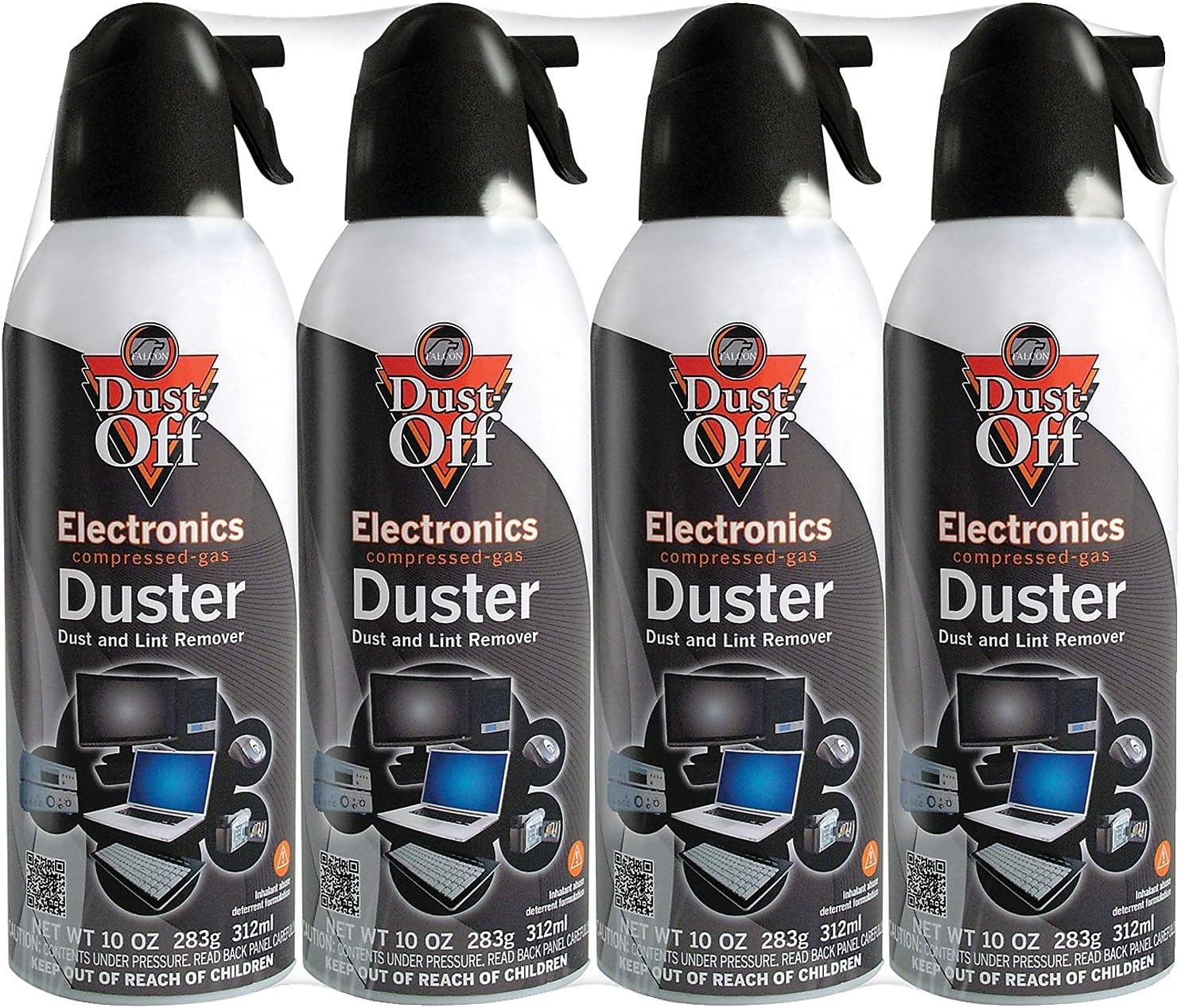 Dust-Off DPSXL4A 10oz Electronics Dusters, 4 pk