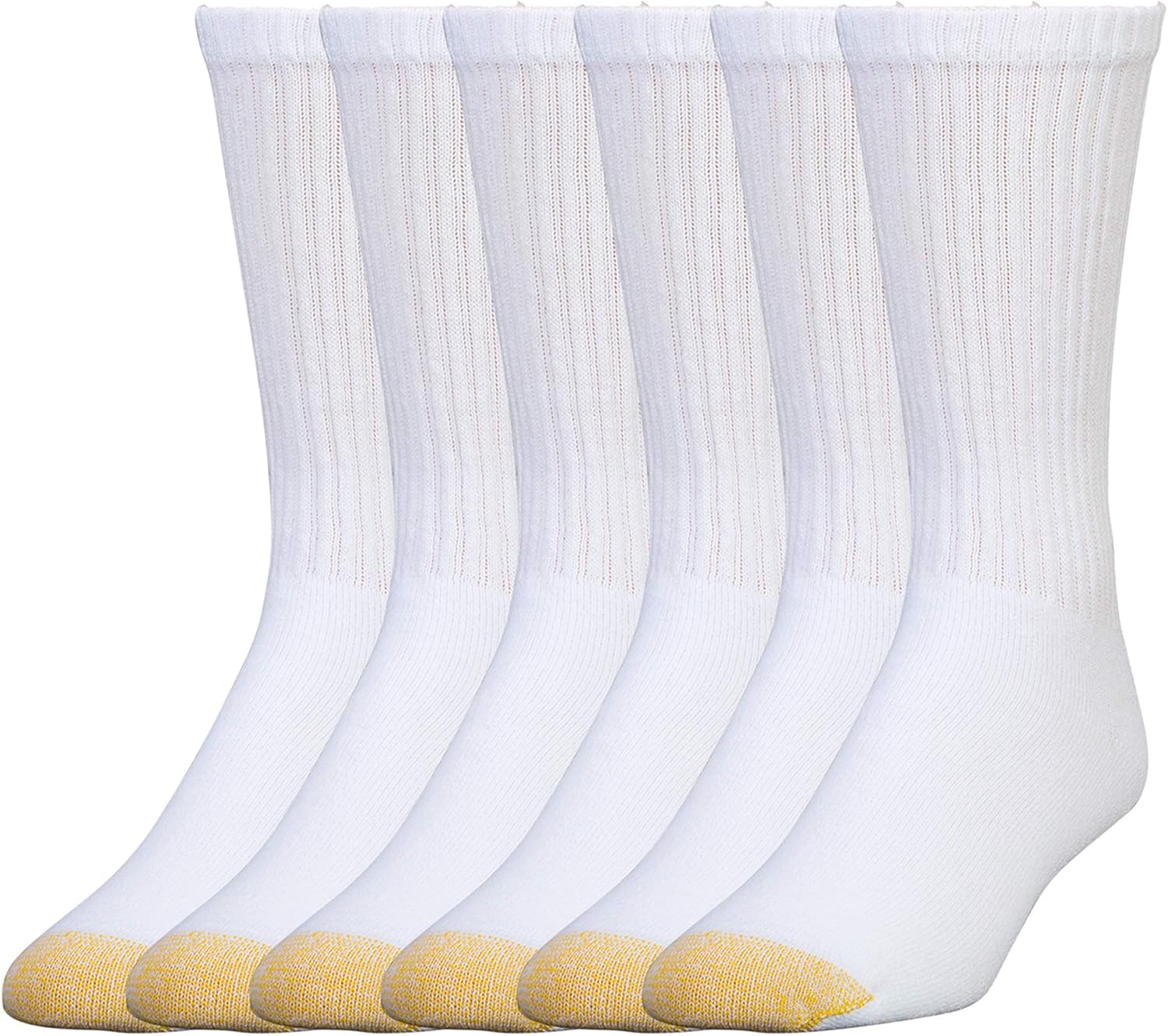 GOLDTOE Men’s Harrington Crew Socks, Multipairs