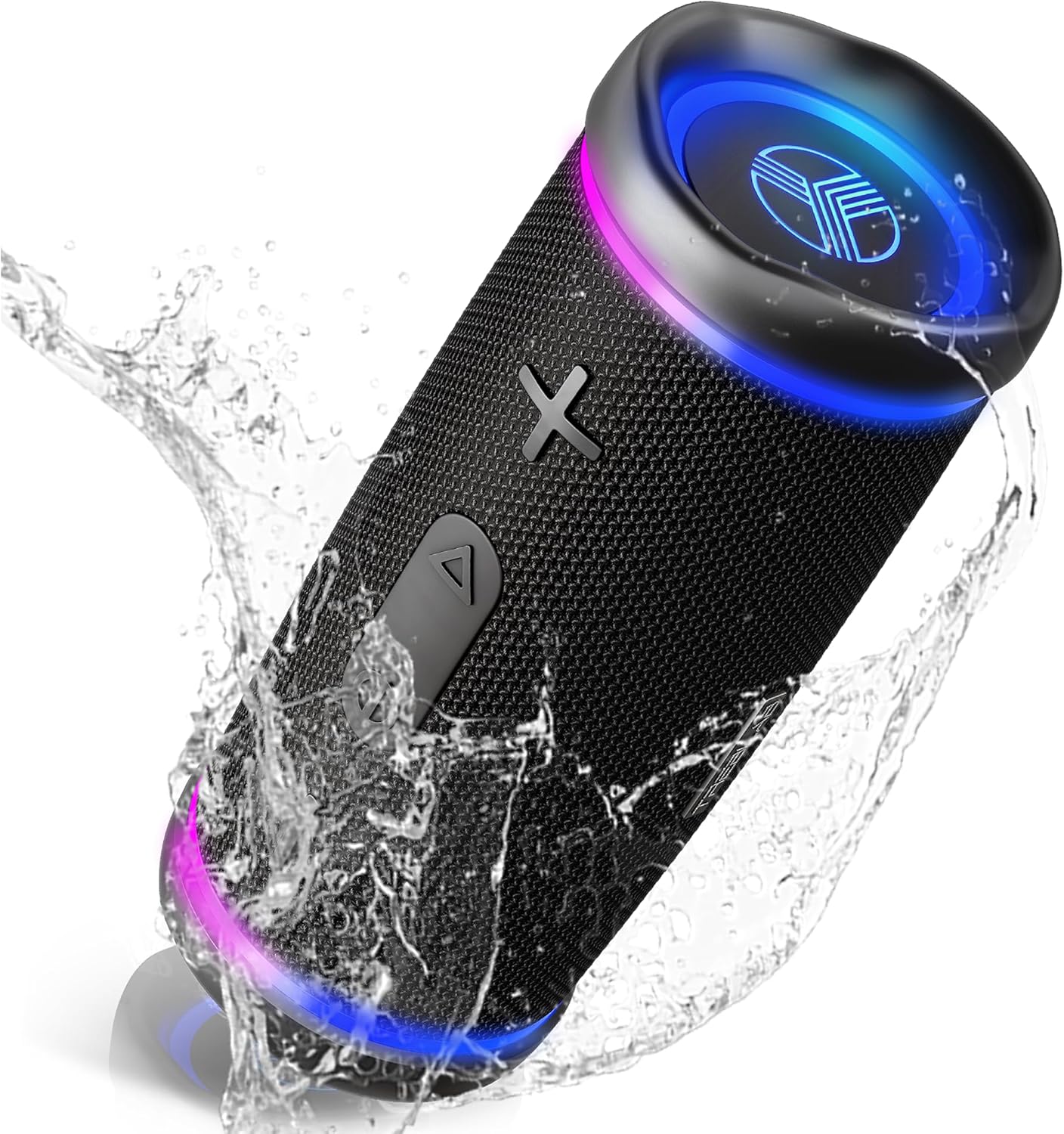 TREBLAB HD77 – Portable Bluetooth Speaker – Powerful 360° Sound, 30W Audio with Impactful Bass, 20H Battery, IPX7 Waterproof, Shockproof, TWS Stereo, Speaker Bluetooth Wireless for Outdoor Beach Pool