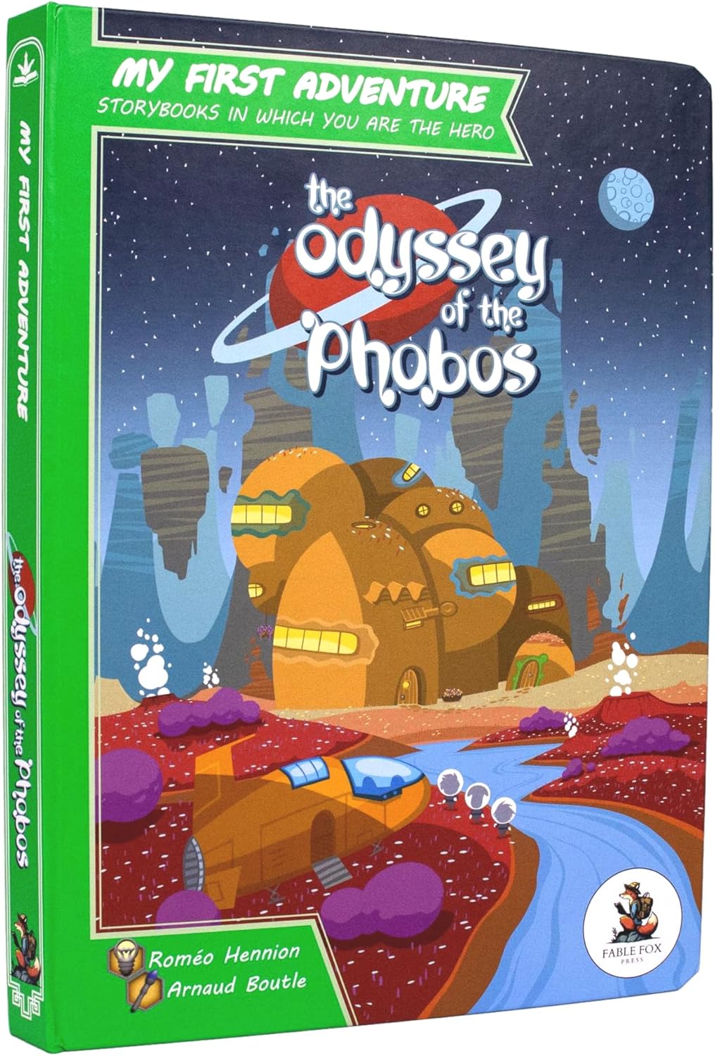 Odyssey of The Phobos: Interactive Space Adventure Game for Kids Ages 6-10 | Role Playing Storybook for Children – Dyslexia Friendly (My First Adventure Series)