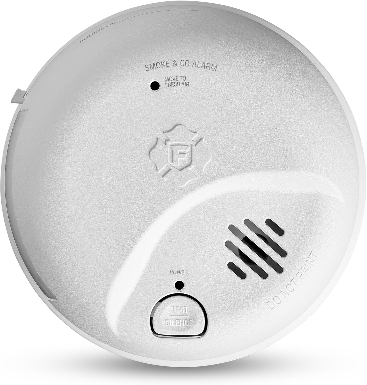 First Alert SMICO100-AC Interconnect Hardwire Combination Smoke & Carbon Monoxide Alarm with Battery Backup, 1-Pack