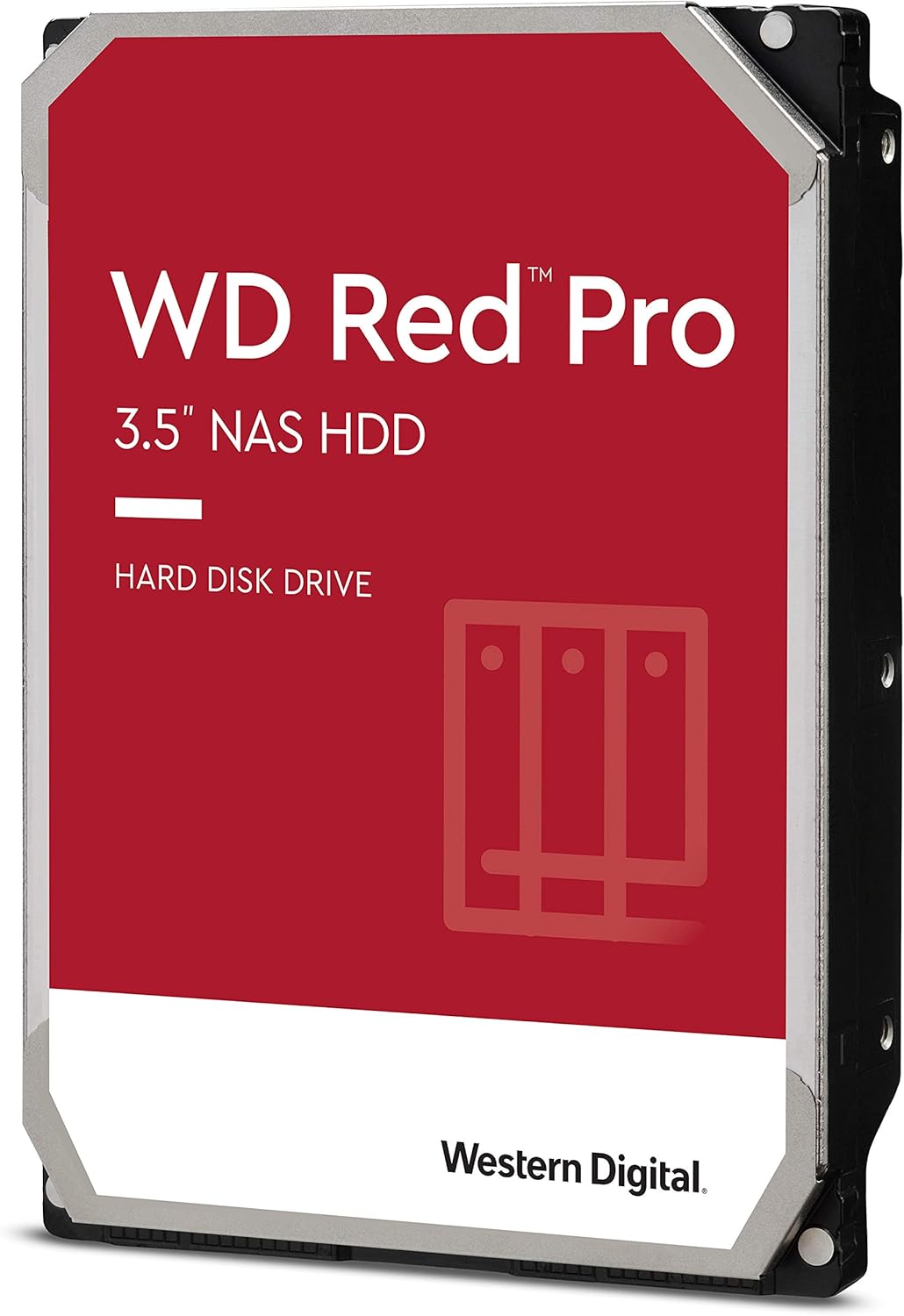 WD Red Pro 16TB NAS 3.5″ Internal Hard Drive – 7200 RPM Class, SATA 6 Gb/s, CMR, 512MB Cache