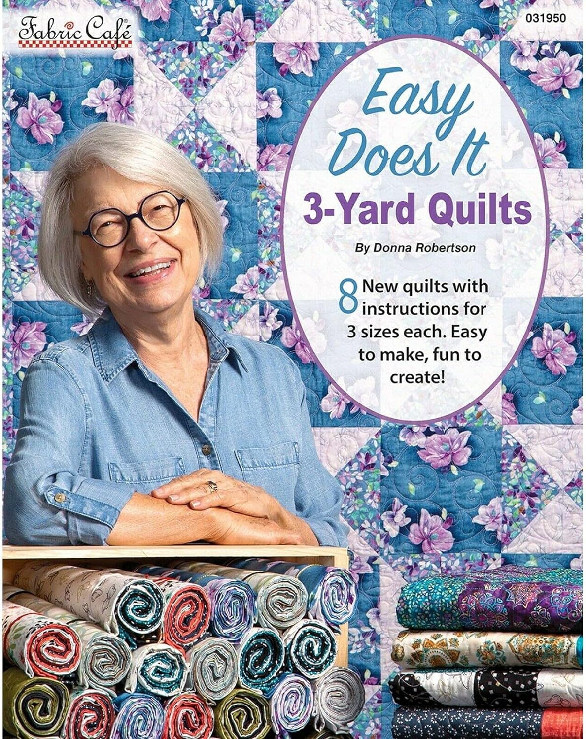 Fabric Cafe Easy Does It 3 Yard Quilt Bk, Brown 0.97 Inches