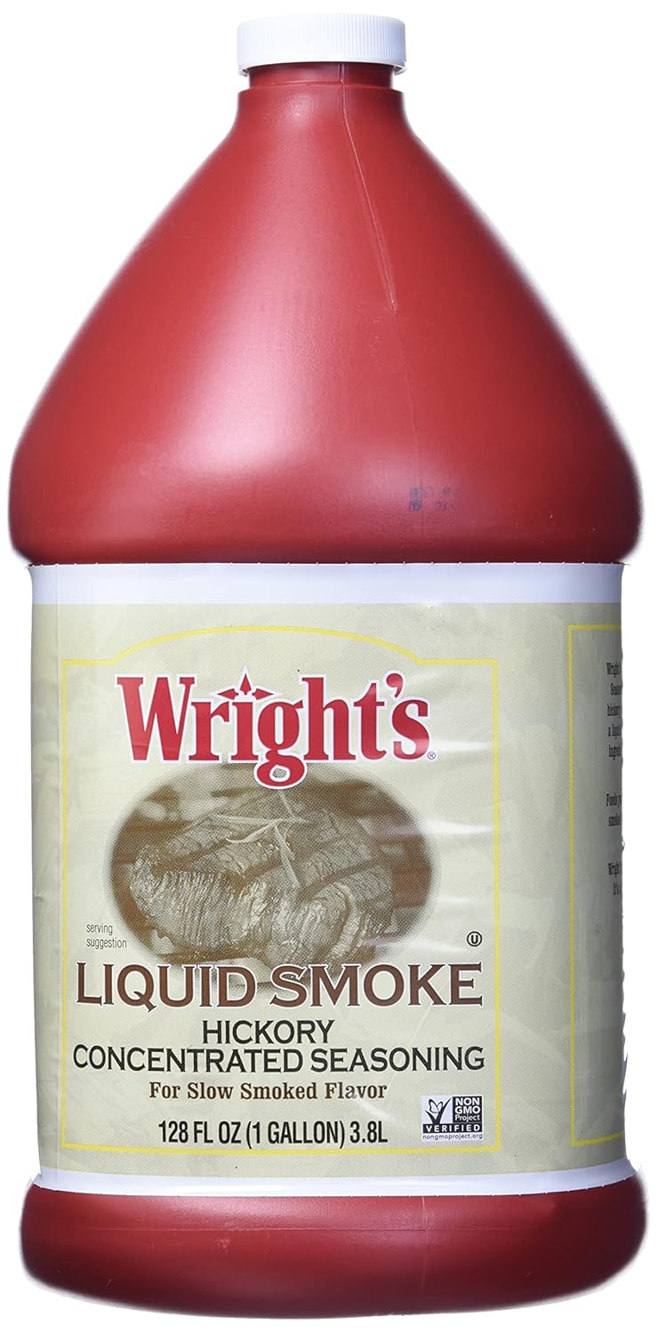 Wright’s Natural Hickory Seasoning Liquid Smoke, 128 Ounce