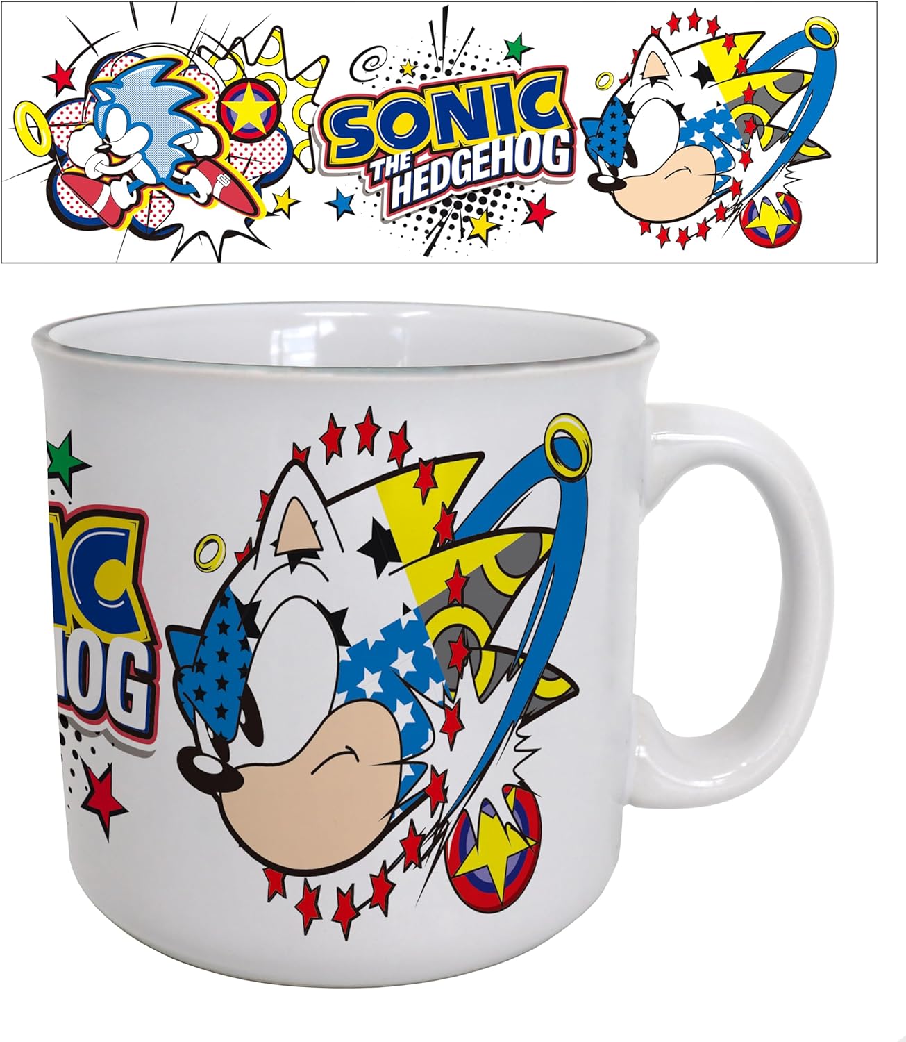 Pyramid America – Sonic – Pop- 20oz Ceramic Mug