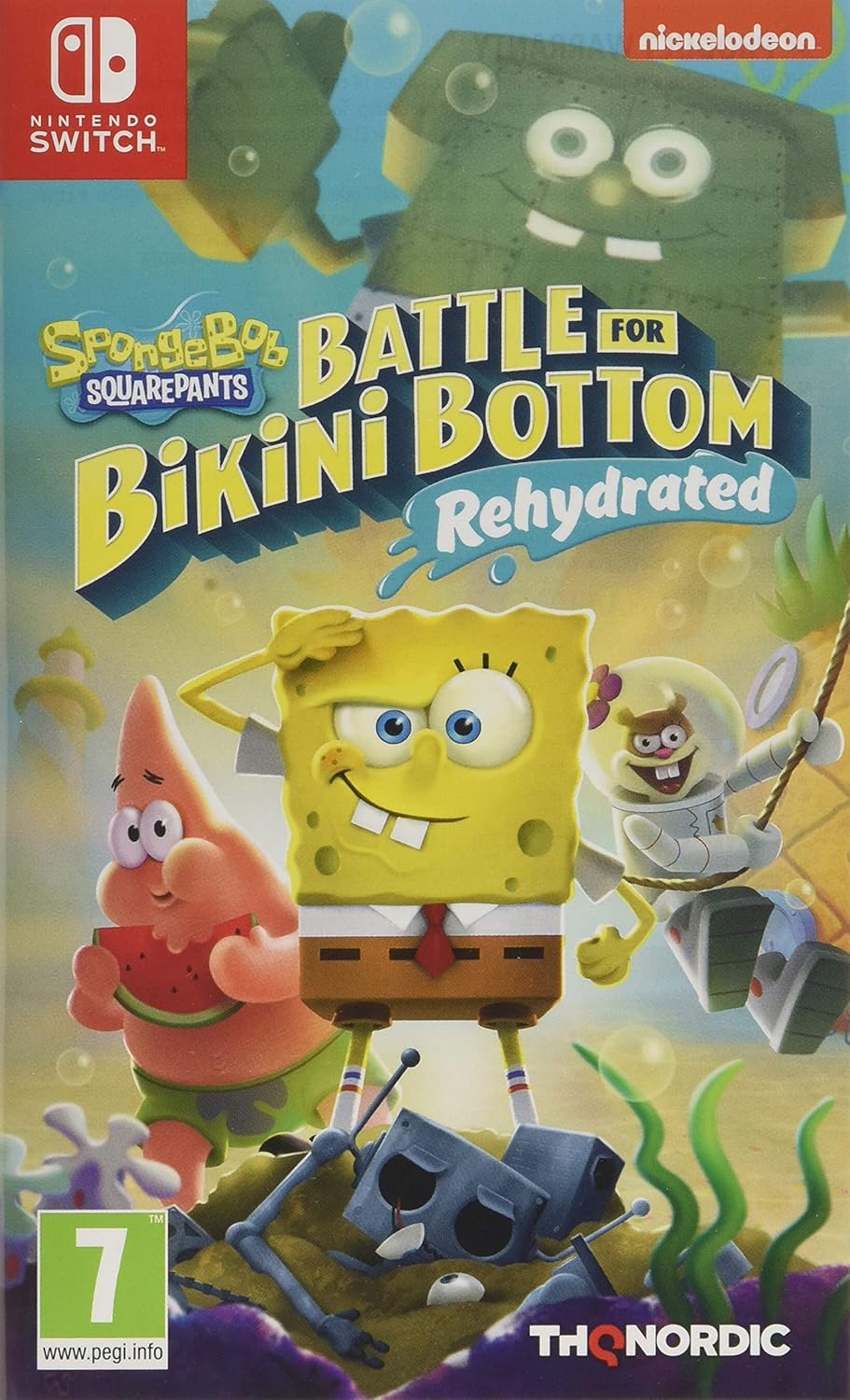 Spongebob SquarePants: Battle for Bikini Bottom – Rehydrated (Nintendo Switch) (Nintendo Switch)