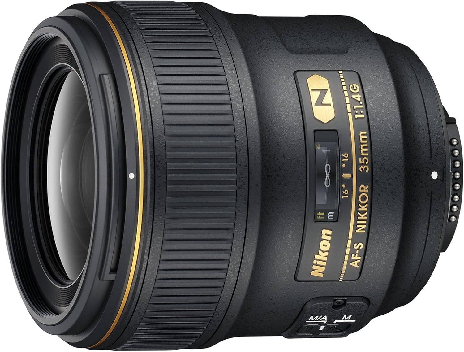 Nikon AF FX NIKKOR 35mm f/1.4G Fixed Focal Length Lens with Auto Focus for Nikon DSLR Cameras (Renewed)