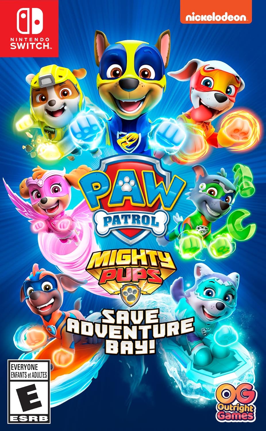 PAW Patrol Mighty Pups Save Adventure Bay for Nintendo Switch