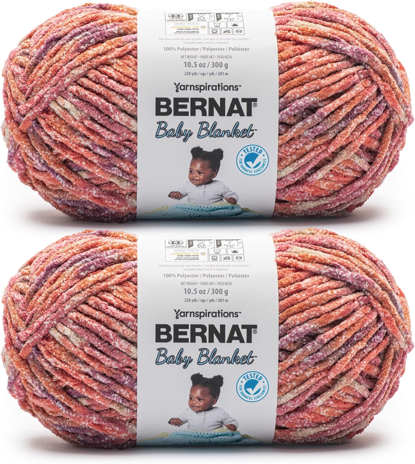 Bernat Baby Blanket ADOBE Yarn – 1 Pack