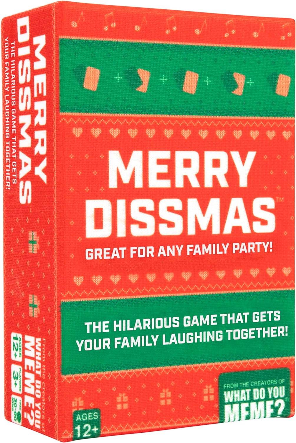 WHAT DO YOU MEME? Merry Dissmas – The Hilarious Family Holiday Party Game Family