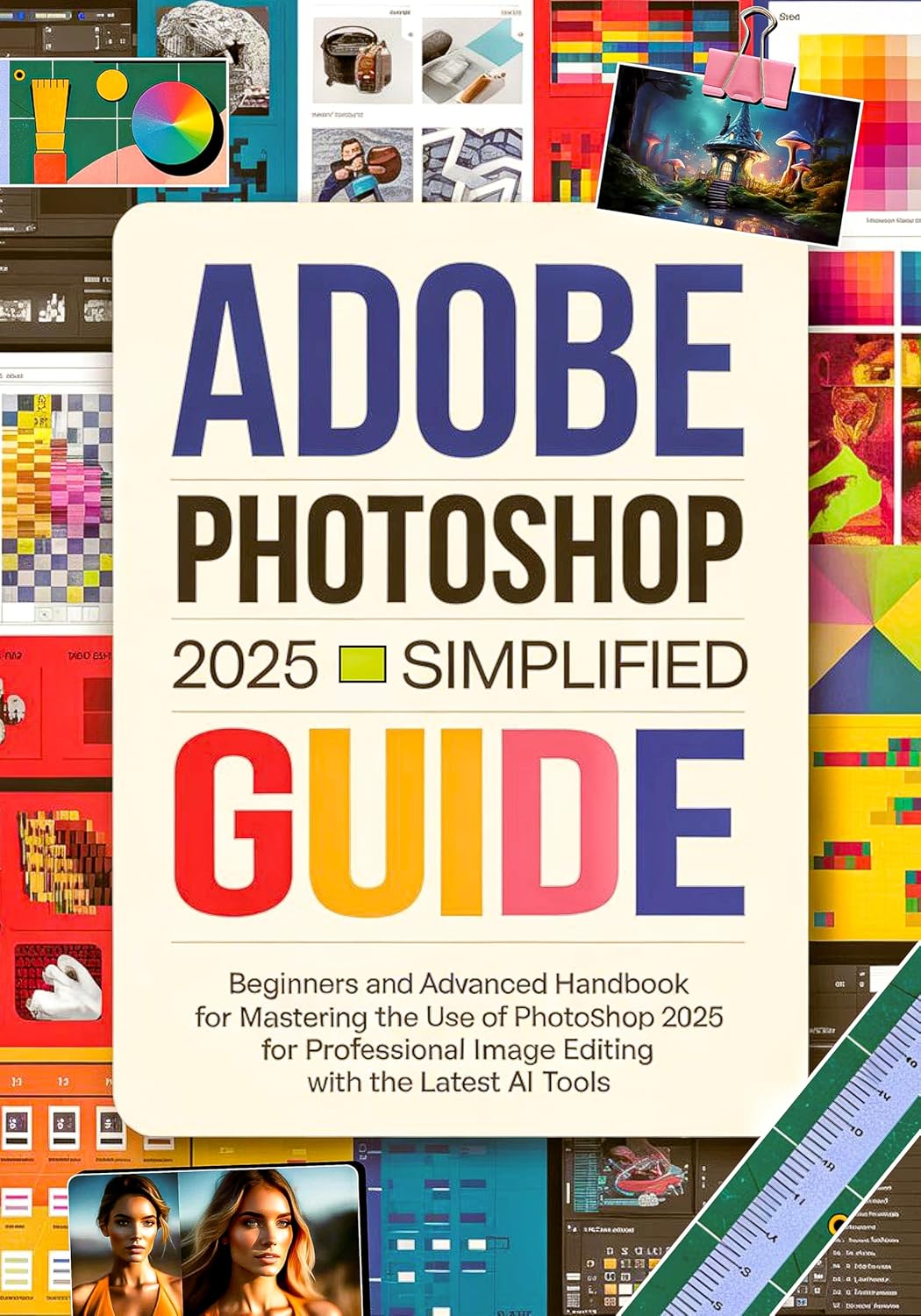 Adobe Photoshop 2025 Simplified Guide : Beginners and Advanced Handbook for Mastering the Use of Photoshop 2025 for Professional Image Editing with the Latest AI Tools