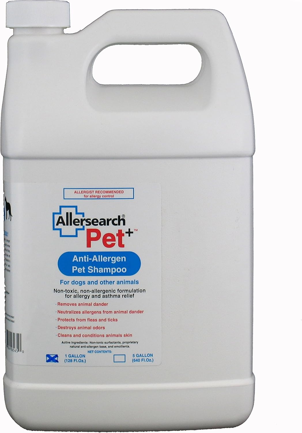 Allersearch Pet+ Anti-Allergen Shampoo, 128 oz