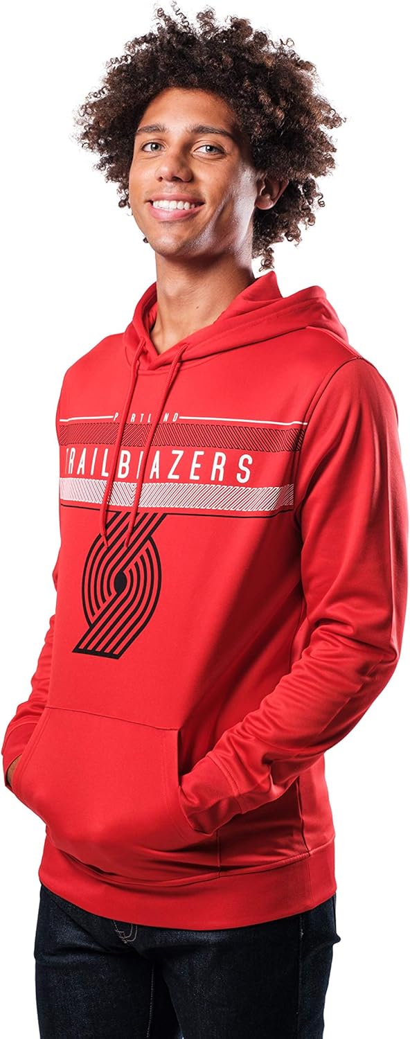 Ultra Game Adult Unisex’s NBA Official Super Soft Midtown Hoodie Pullover Sweatshirt