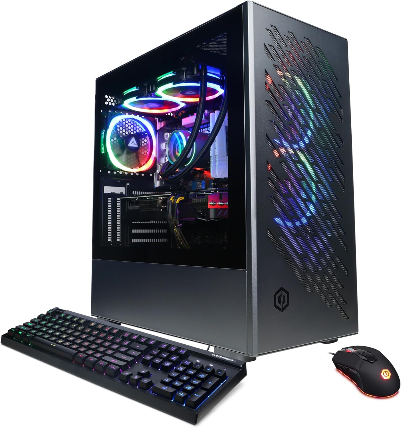 CyberPowerPC Gamer Supreme Liquid Cool Gaming PC, AMD Ryzen 9 7900X 4.7GHz, GeForce RTX 4070 Ti Super 16GB, 64GB DDR5, 2TB PCIe Gen4 SSD, WiFi Ready & Windows 11 Home (SLC8350A3)