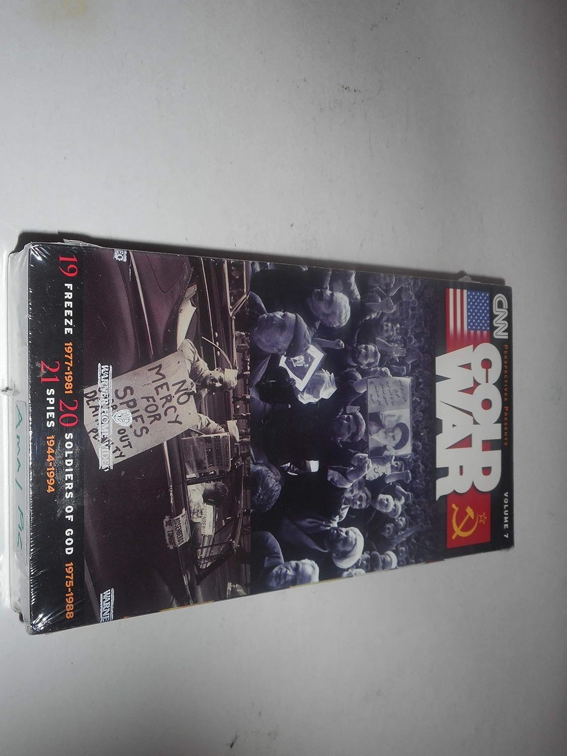 CNN Cold War Volume 7: Freeze 1977-1981, Soldiers of God 1975-1988 & Spies 1944-1994