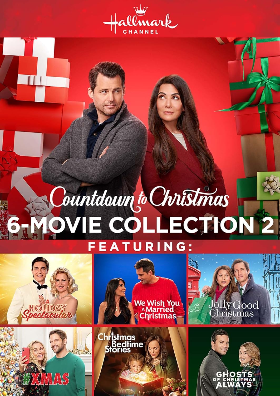 Hallmark 6-Movie Collection (A Holiday Spectacular / We Wish You a Married Christmas / Jolly Good Christmas / #XMAS / Christmas Bedtime Stories / Ghosts of Christmas Always)