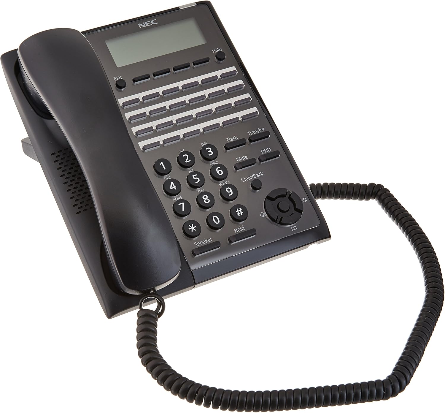 NEC SL2100 Digital 24-Button Telephone – NEC-BE117452, Black