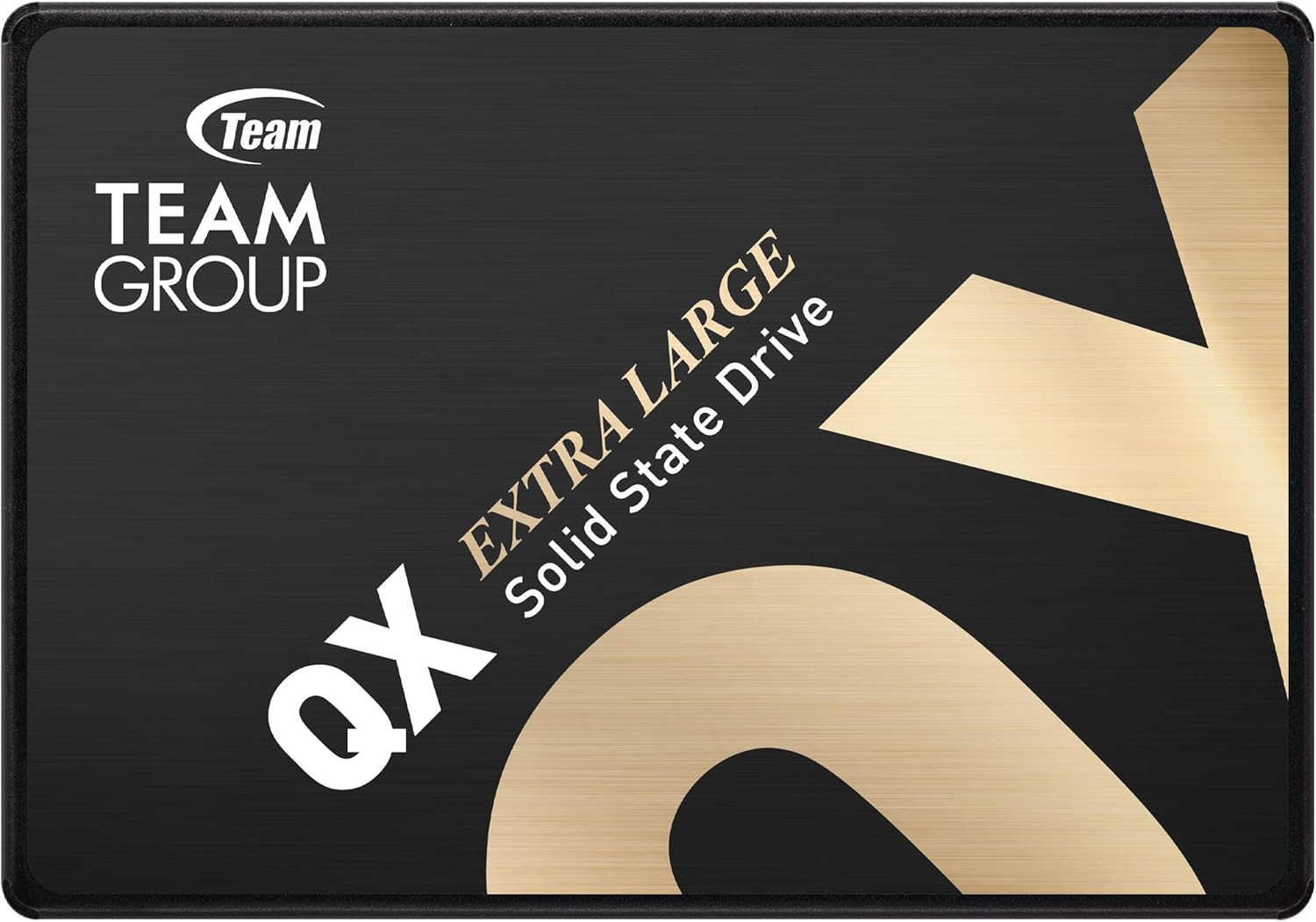 TEAMGROUP QX 4TB 3D NAND QLC 2.5 Inch SATA III Internal Solid State Drive SSD R/W Speed up to 560/500 MB/s 1000TBW Laptop & PC Desktop T253X7004T0C101