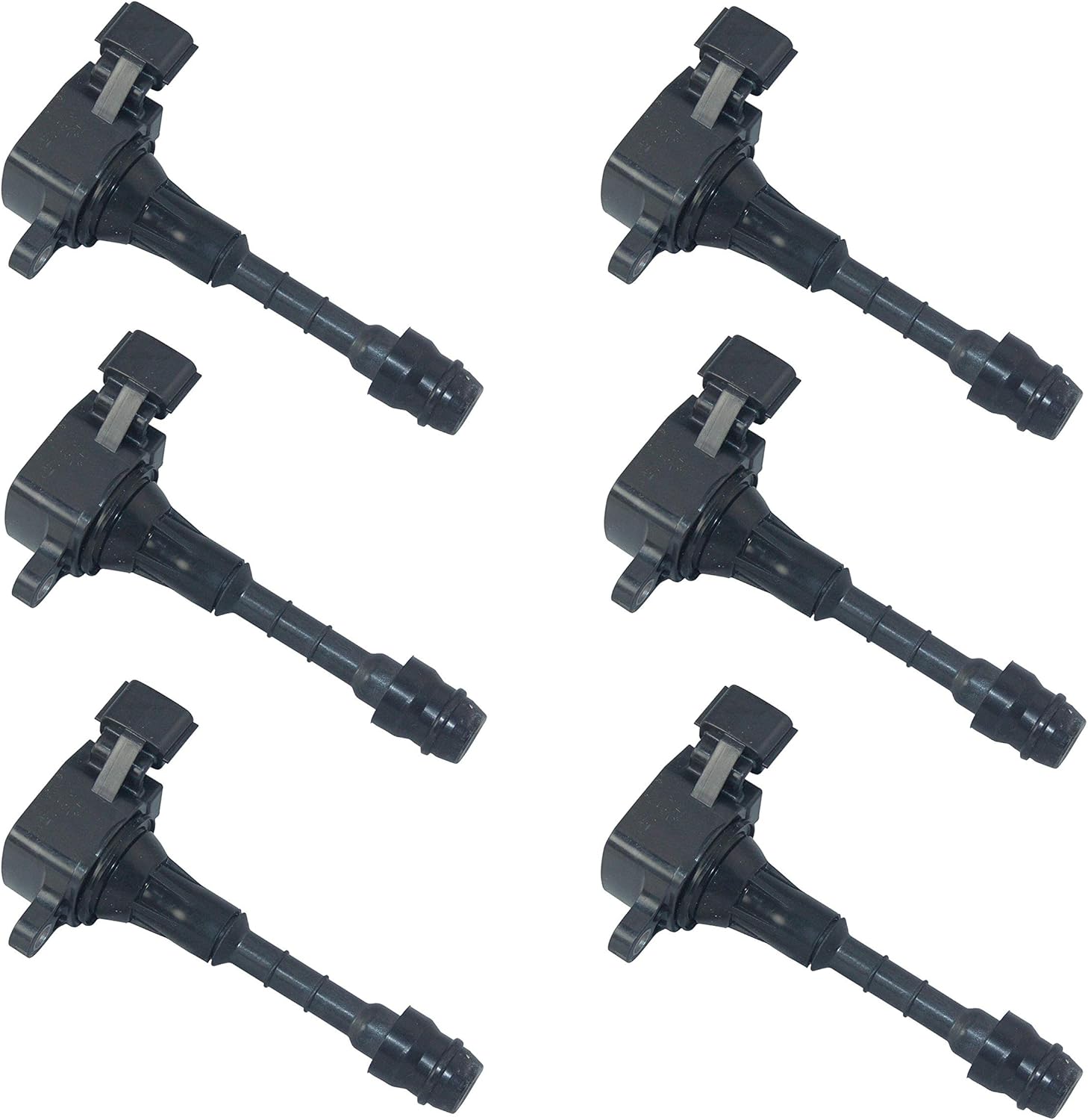 Set of 6 Hitachi Direct Ignition Coils for Infiniti FX35 G35 Nissan 350Z V6 3.5L