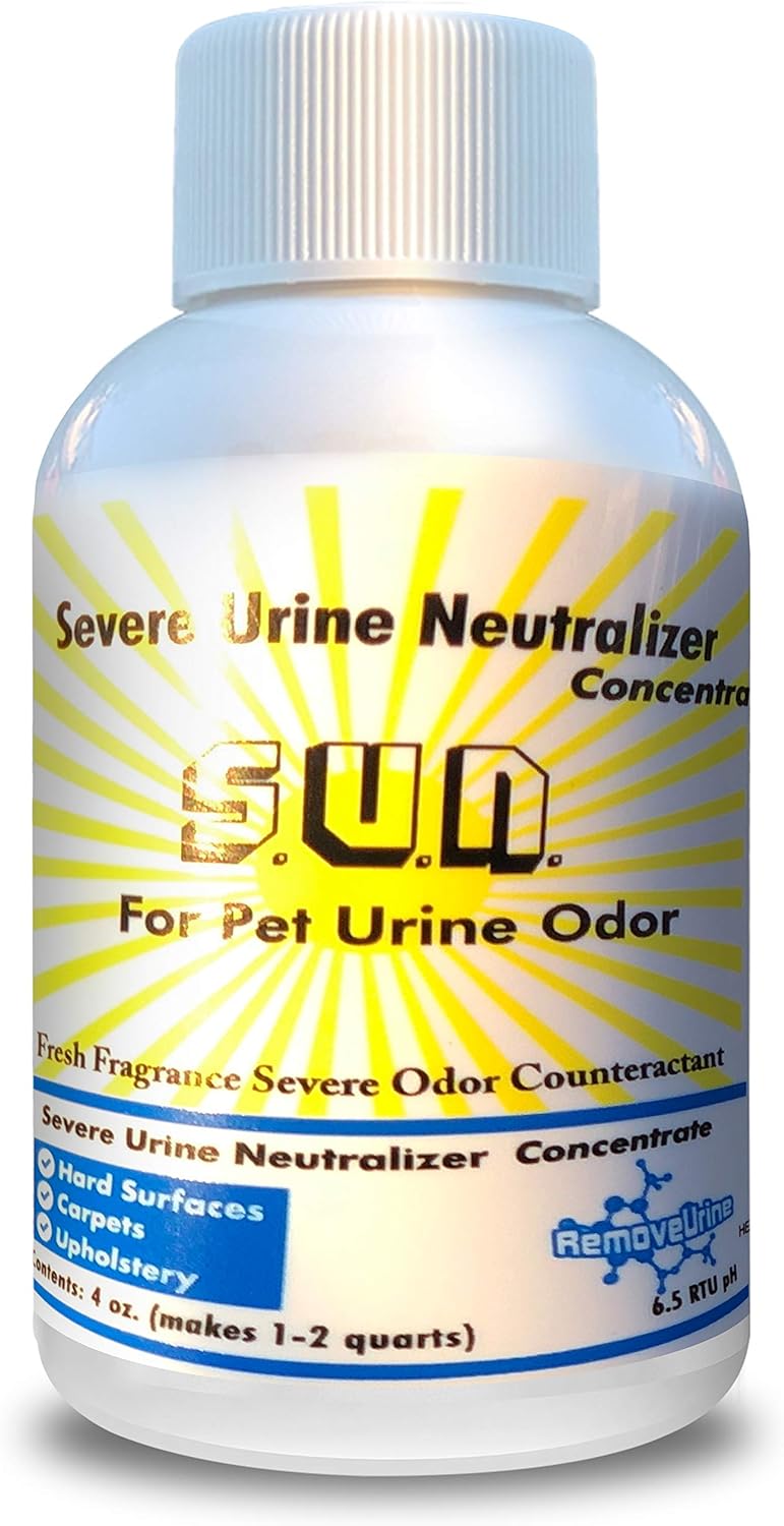 Pet Odor Eliminator for Home & Urine Destroyer – Pet Urine Odor Eliminator Spray – Urine Remover for Dogs and Cats – Pet Carpet Cleaner Solution