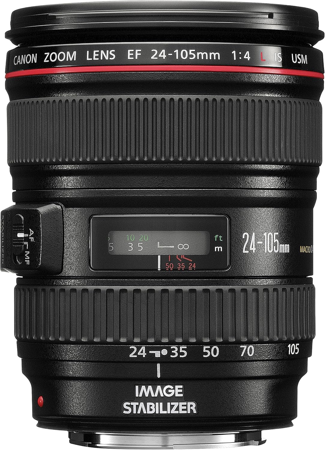 Canon 344B006 EF 24-105mm f/4.0 L is USM Lens (Renewed)