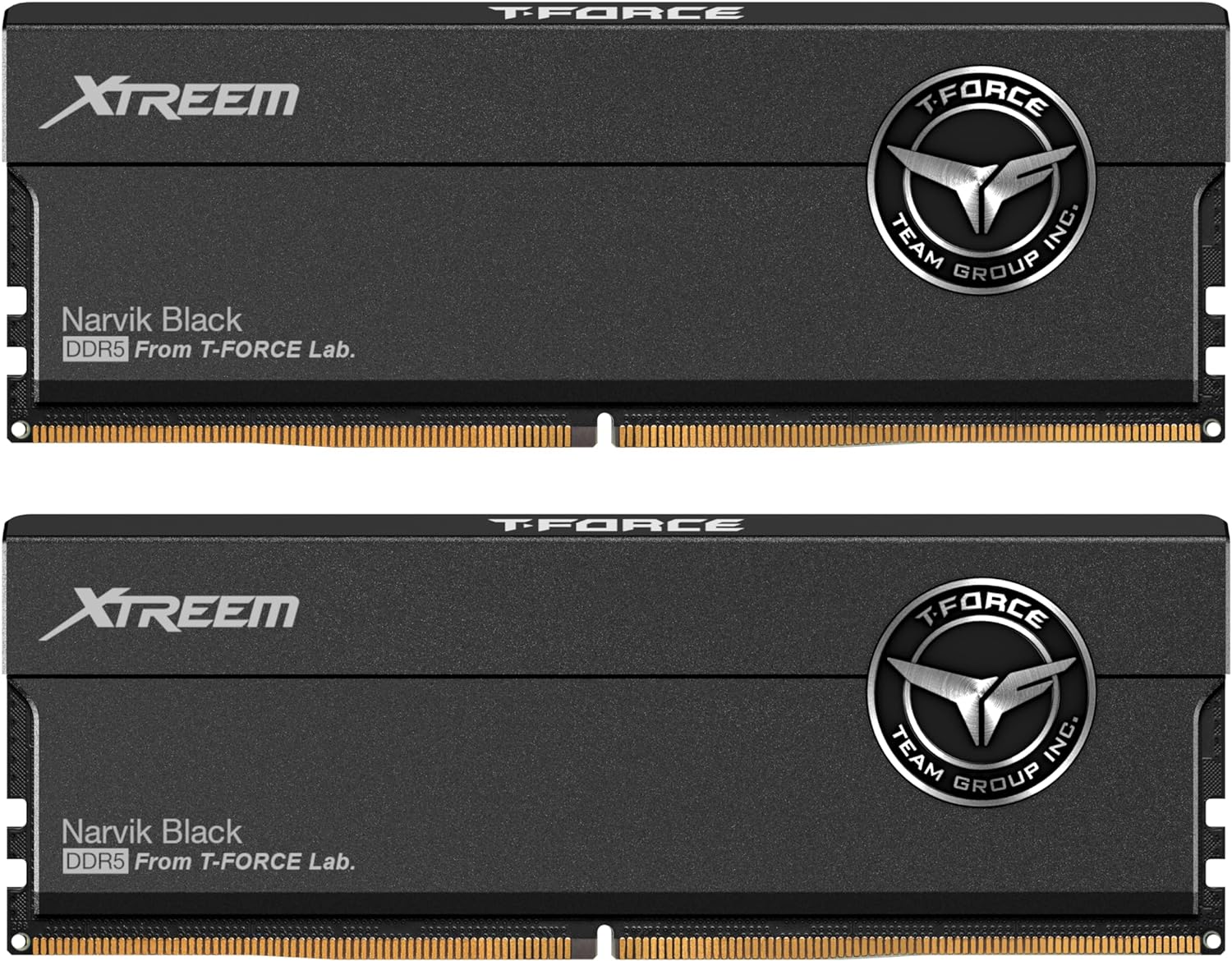 TEAMGROUP T-Force XTREEM DDR5 Ram 32GB (2x16GB) 8000MHz PC5-64000 CL38 A-DIE Desktop Memory Module Ram for 600 700 Series Chipset XMP 3.0 Ready Black FFXD532G8000HC38DDC01