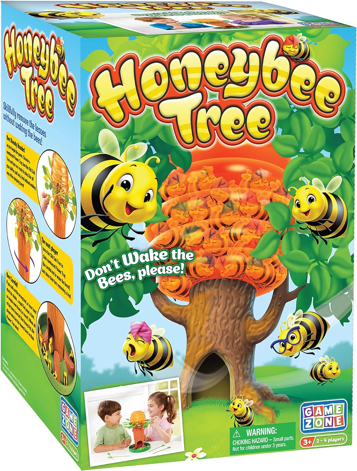 Game Zone Honey Bee Tree Game – Award-Winning Fun and Exciting Tabletop Game for Kids and Families