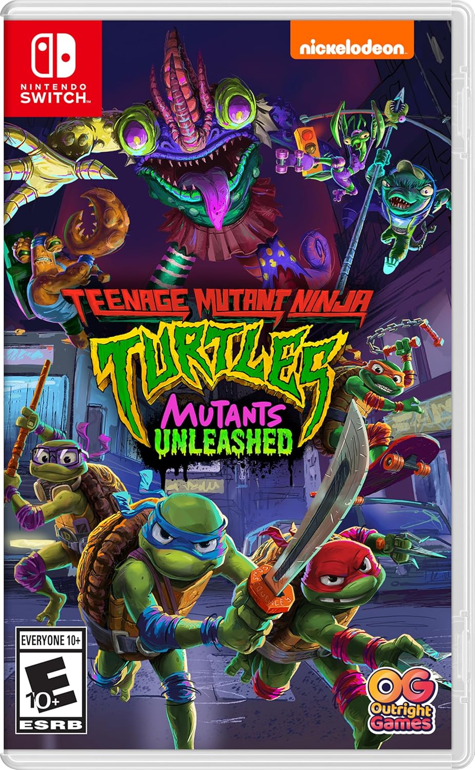 Tmnt Mutants Unleashed – Standard Edition for Nintendo Switch