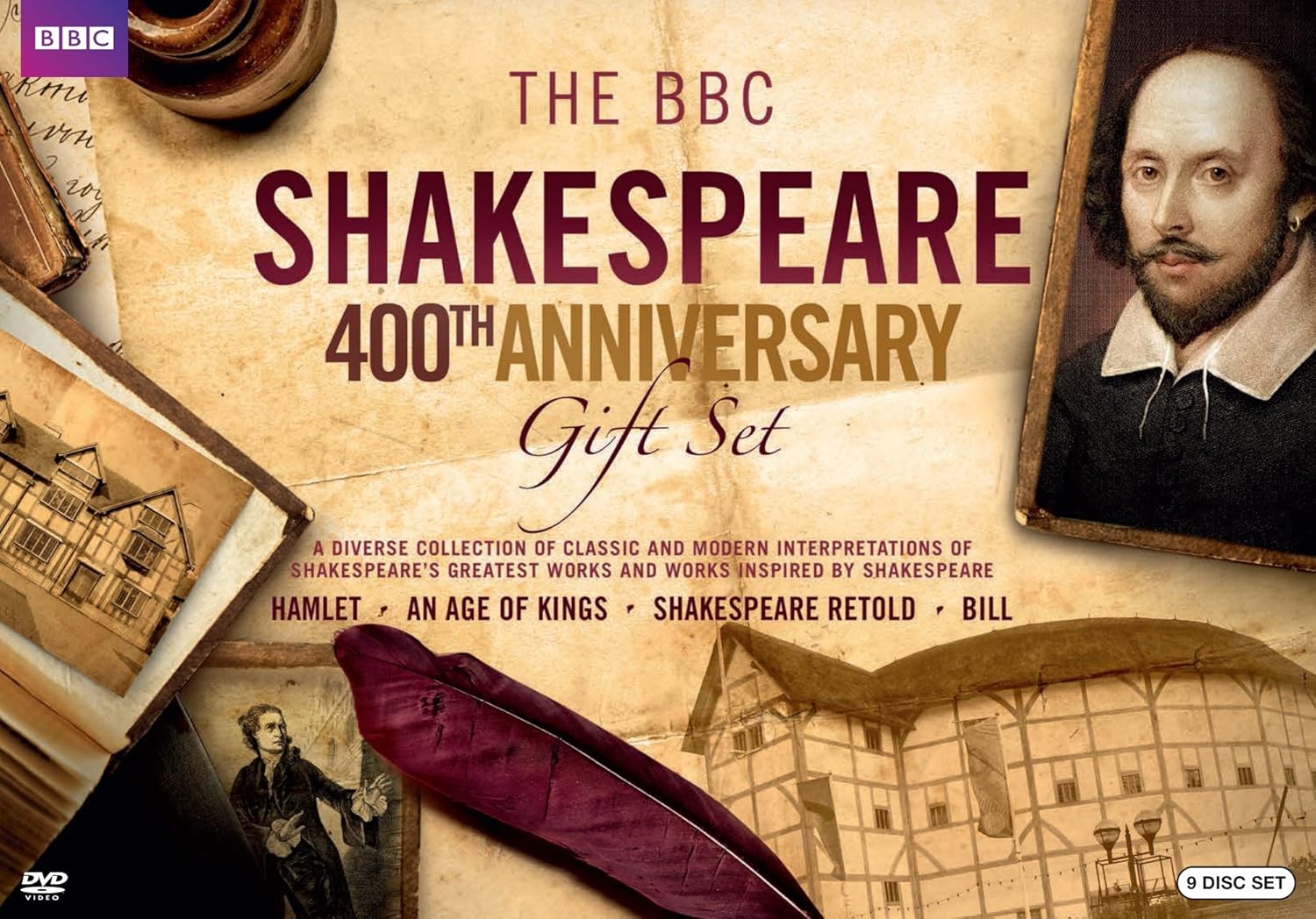 BBC Shakespeare 400th Anniversary (4PK/Giftset/DVD)