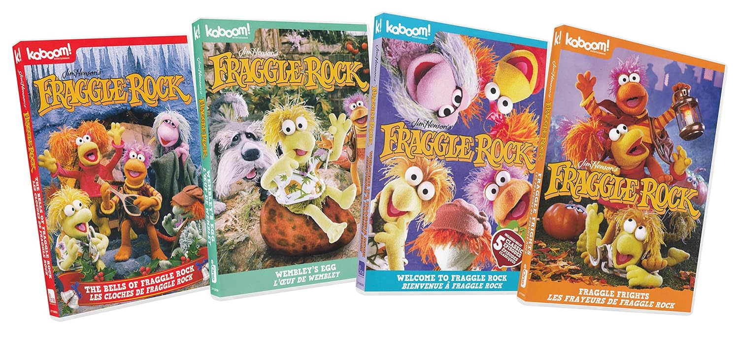 Fraggle Rock (The Bells of Fraggle Rock / Wembley’s Egg / Welcome to Fraggle Rock / Fraggle Frights) (4-Pack)