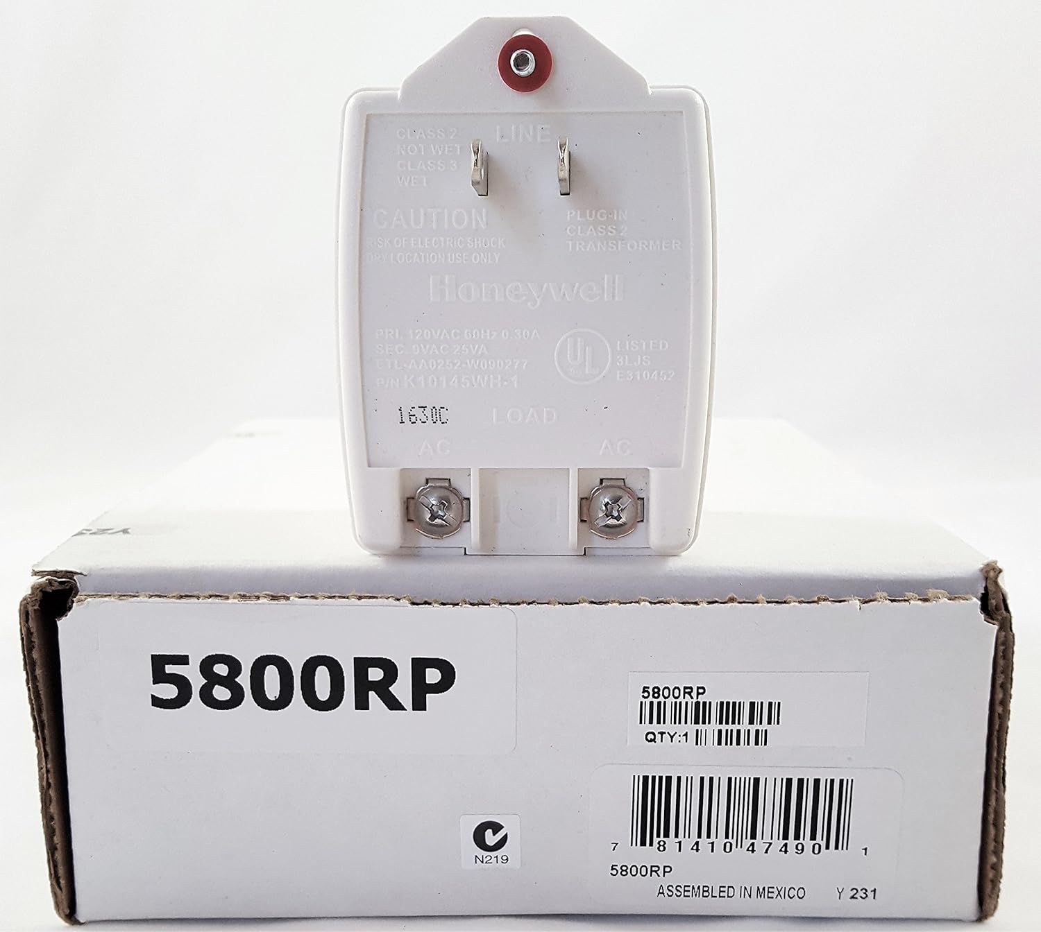 Honeywell 5800RP Wireless Repeater with Transformer for 5800 Series Honeywell Wireless Sensors