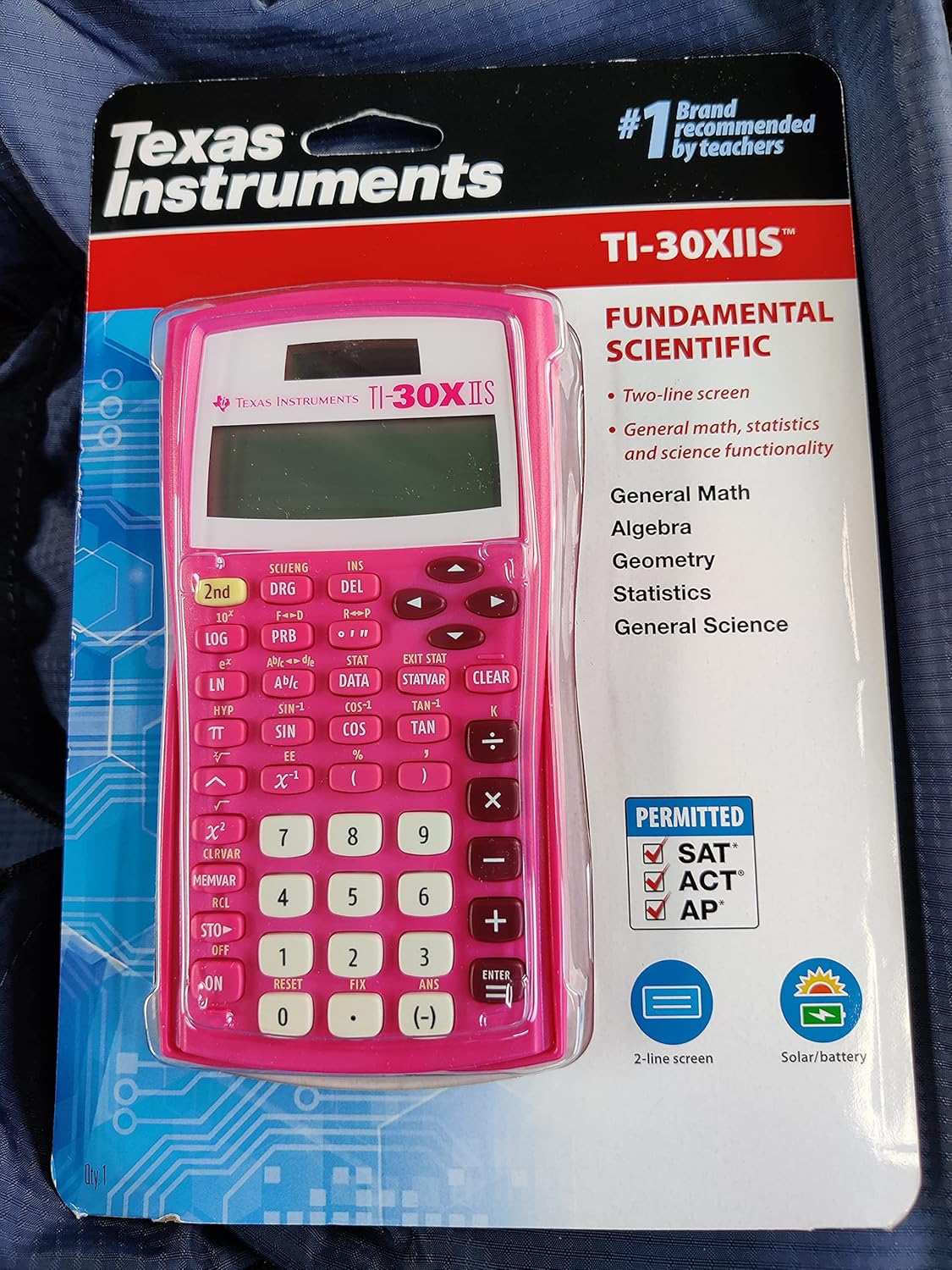 Texas Instruments Ti30xiis Pink