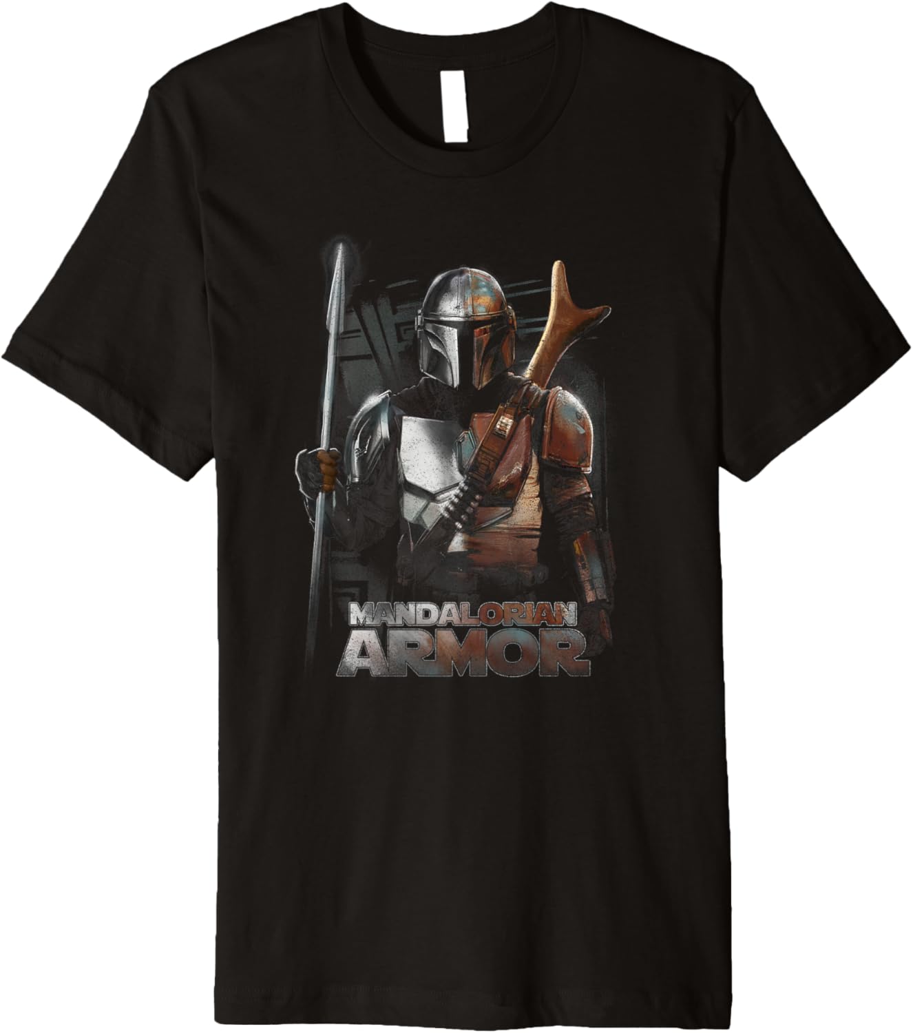 Star Wars: The Mandalorian Beskar Armor R16 Premium T-Shirt