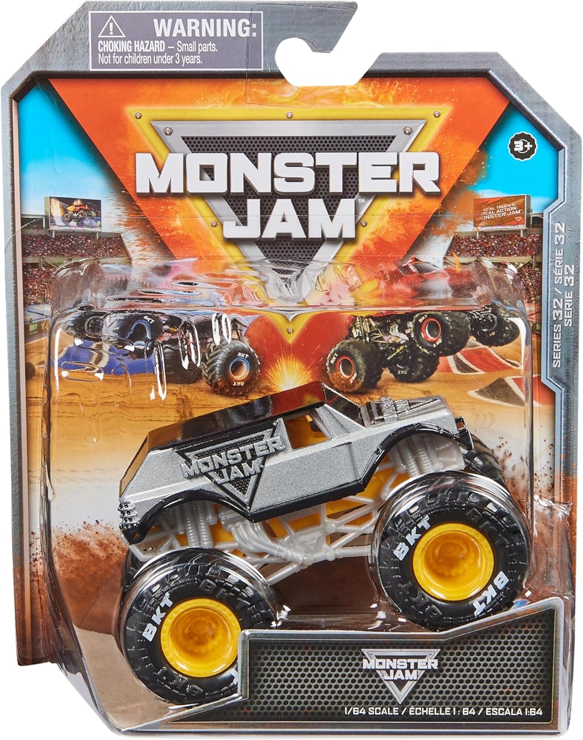 Monster Jam 2023 Spin Master 1:64 Diecast Truck Series 32 Arena Favorites Stunt Truck