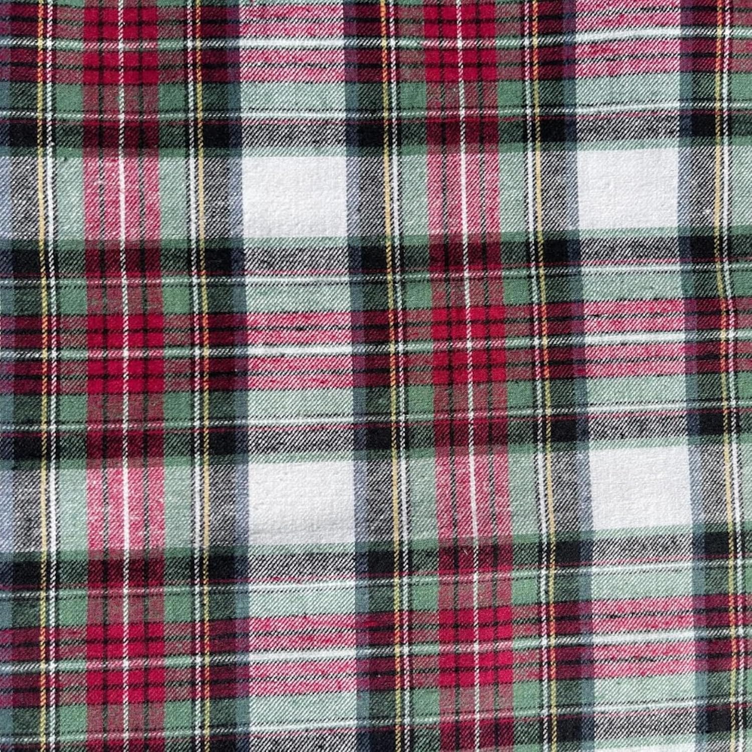 Flannel Fabric by The Yard | 60″ inches Wide Flannel Fabric | 100% Cotton Flannel Fabric for Baby Blanket, PJ, Shirt, Cloth Flannel Craft Fabric – Multi Flannel Fabric – 1 Yard