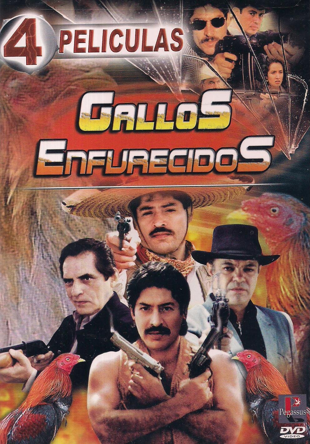 GALLOS ENFURECIDOS 4PACK:DOS GALLOS DE GUANAJUATO/EL GALLO SINALOENSE/DOS GALLOS MUY PISADORES/MIS ANIMALES Y YO